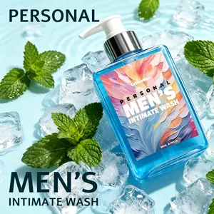 CellJuvMax Men's Intimate Wash 7.9 Fl Oz – Plant-Based pH Balanced Male Intimate Cleanser – Gentle Deep Cleansing, Odor Control & Hydrating Freshness for Daily Hygiene