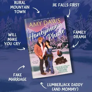 Honeymoon Phase (Mountain Men Matchmaker: Volume Number 3) by Amy Daws [Paperback Book] A Marriage-of-Convenience Romantic Comedy for Fans of Witty Banter and Friends-to-Lovers Tropes