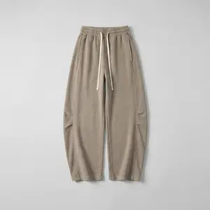 Washed Baggy Sweatpants (Khaki)