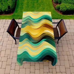 MWW C1TCLRGE3IR2FS 58 x 102 in. Rich By Design Orange Indoor & Outdoor Tablecloth for Home Decor