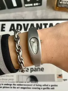 Vintage Water Drop Watch for Men & Women, Geometric Design, Dial, Quartz Movement, Mineral Glass, Perfect Gift