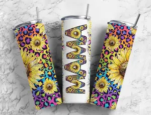 Leopard Mama 20 oz Tumbler Coffee Drinkware Insulated