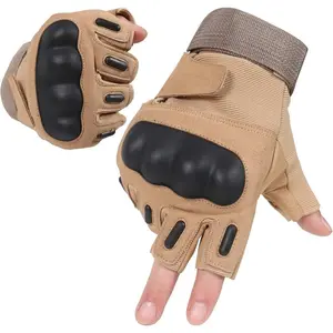 Motorcycle Gloves Touchscreen Gloves - Full-Finger & Half-Finger Styles Knuckle Protection Motorcycle Riding Gloves Suitable for Camping, Driving, ATV Riding, Hiking, Rock Climbing, Work, and Sports Training