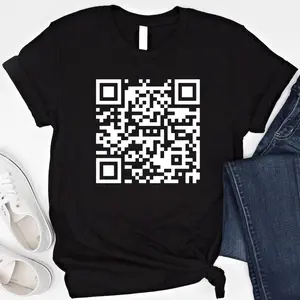 F*ck You QR Code Shirt Funny Saying Shirt Sarcastic Gift for Friend Sarcasm Sweatshirt Adult Humor Hoodie Gift for Coworker Humorous T Shirt