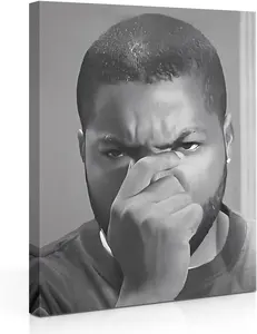 unny Bathroom Canvas Wall Art, Black and White Vintage Comedy Movies Framed Art Paintings Wall Decor Unique Gifts And Funny Toilet Humour Smell Prints Picture for Bathroom Decor