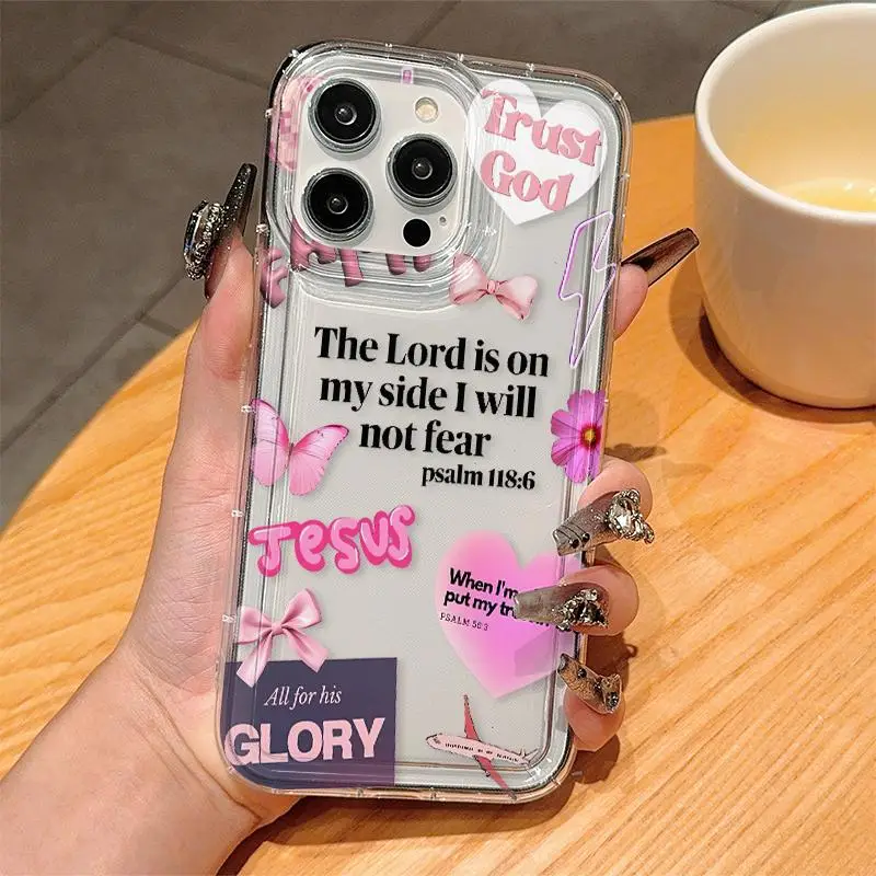 Clear Phone Case, Anti-drop Cellphone Protective Case, Total Protective Shockproof Mobile Phone Cover Compatible with iPhone