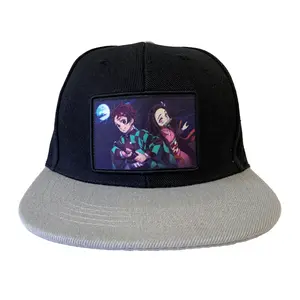 Demon Slayer Anime Tanjiro and Nezuko Snapback Cap Hat