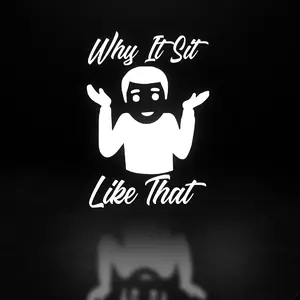 Why it Sit Like That Vinyl Decal