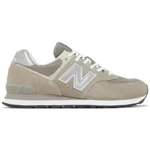 New Balance 574 Grey White ML574EVG Men's Fashion Shoes New