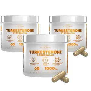 Turkesterone 1000 Mg Capsules Supplement Natural Fitness Healthcare Muscle Tongkat Ali Strength Recovery Stamina men ultra veggie probiotics for women ph balance with supplement150 softgel gut care male health extract daily vitamins perfect bioavailable