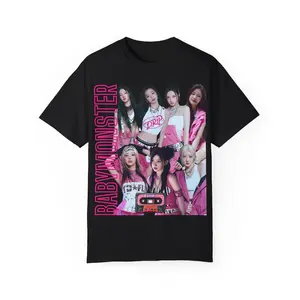 BabyMonster Shirt, BabyMonster World Tour 2025 Sweatshirt, Hello Monsters World Tour, KPOP Fan Shirt