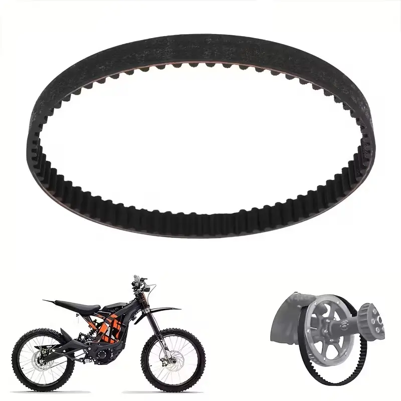 Surron Transmission Drive Belt Replacement Rubber for Segway X160 X260 Surron Light Bee X Electric Dirt Bike Motor Parts Accessories