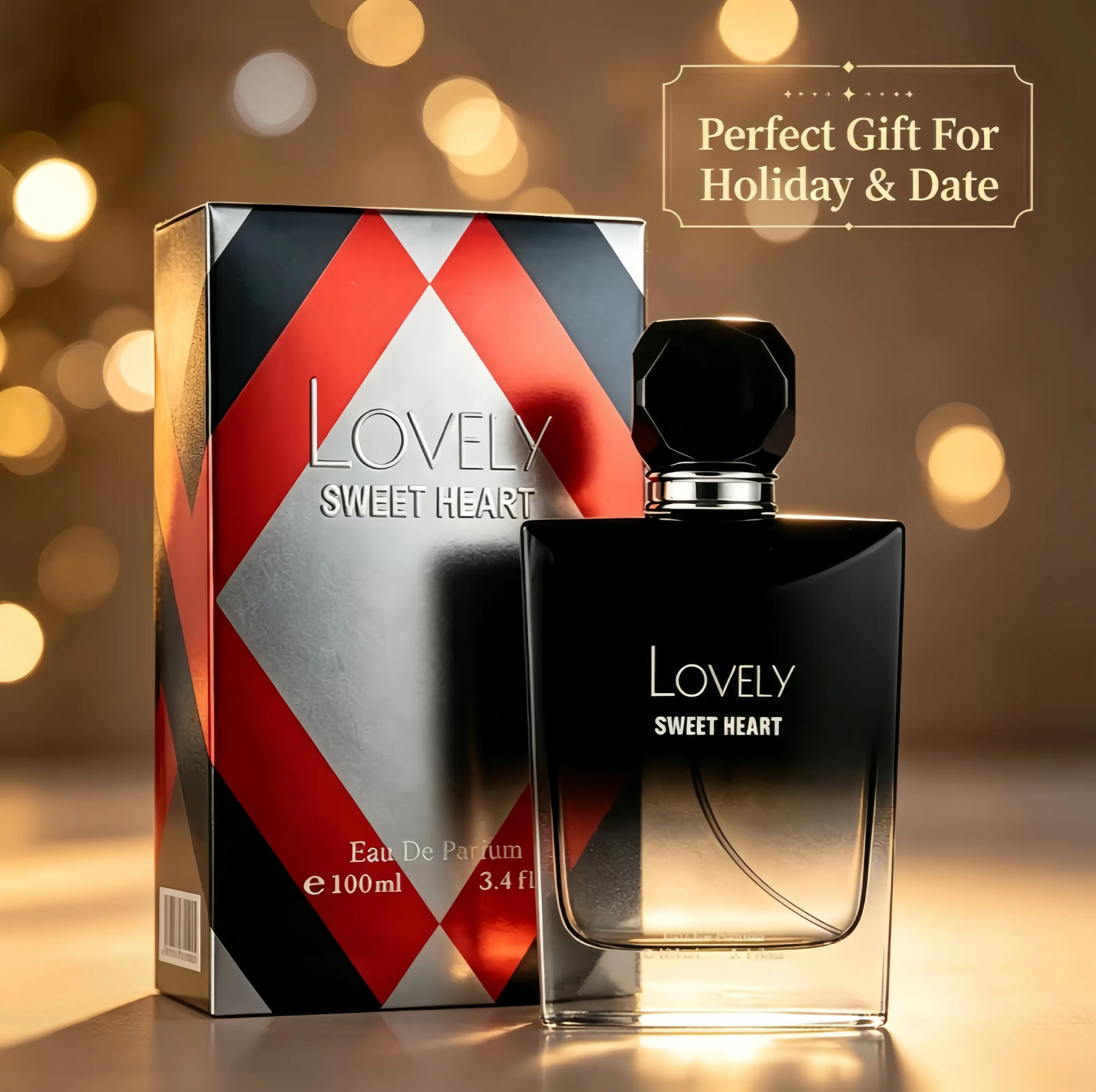 Unisex Eau de Parfum for Men & Women, 100ml / 3.4 fl.oz | Long Lasting Spicy Fragrance, Vanilla, Grapefruit & Amber Notes, Luxury Cologne Spray, Elegant Multi-Note Scent for Daily Wear, Ideal Gift for Date, Office & Night Out