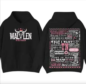 Wallen "I'm The Problem" Sweatshirt 2 Side, Official 2025 Country Tour Shirt, Vintage Typography , Unisex