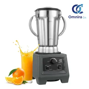 OMNIRA CO 4L Commercial Heavy Duty Blender, NSF Certified Stainless Steel Industrial High Speed Juicer & Mixer, 3200W Professional Power for Smoothies, Nuts, Sauces, and Large Batch Food Prep
