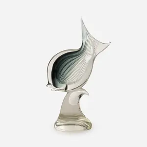 Zanetti Glass Fish Sculpture