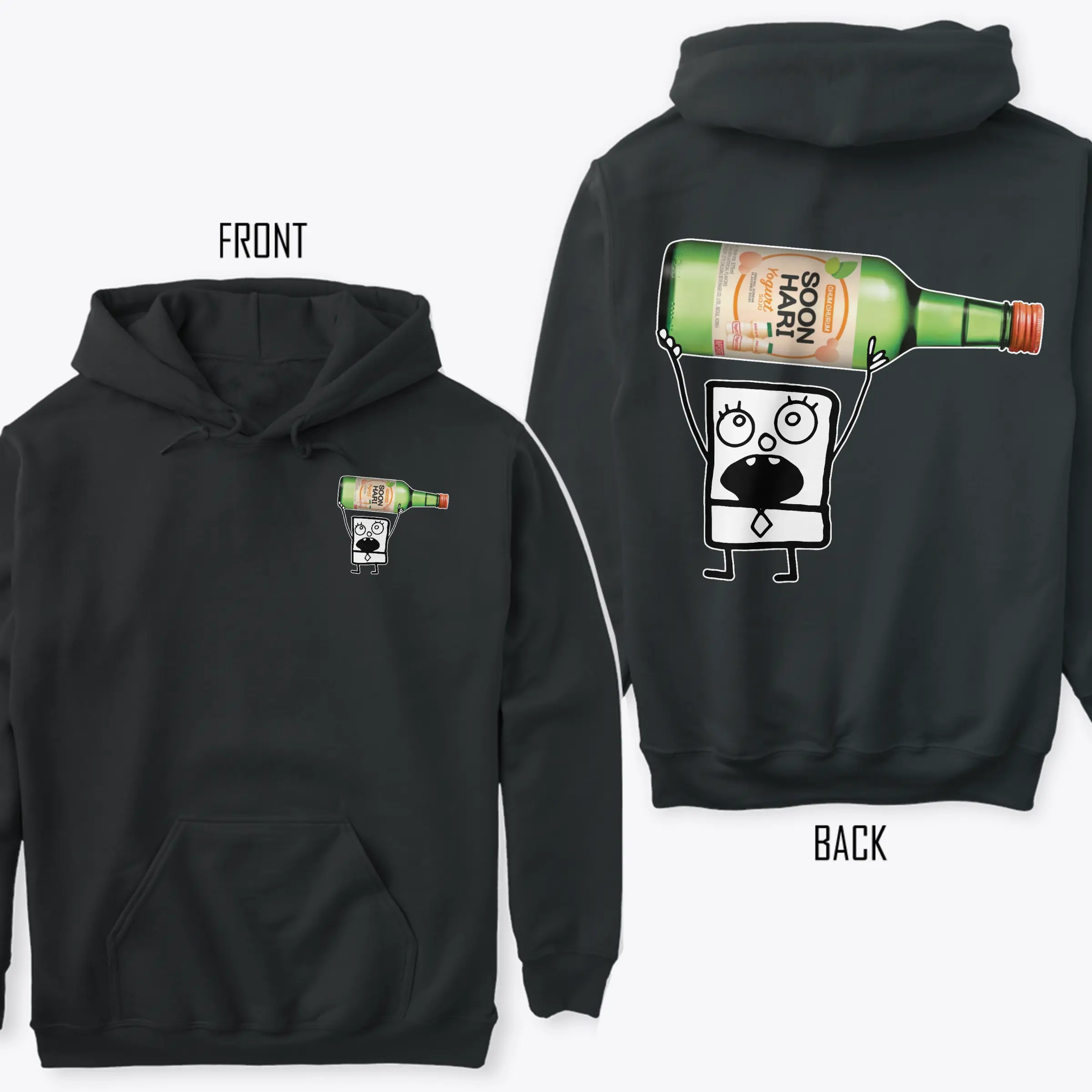 Doodlebob Soju Hoodie for Women, for Men, Gift for Women