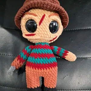 Crochet Plush Freddy Doll
