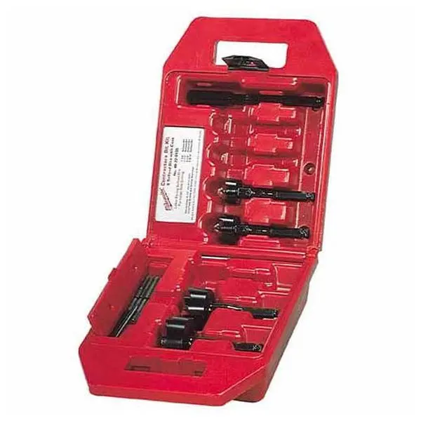 Milwaukee 49-22-0135 Contractor's Selfeed Bit Kit (4 PC)