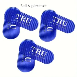 Barber Magic Hair Stickers Set, 6 Counts/set Hair Clipper Guards, Heatless Styling Tools for Hair Trimming, Hair Styling Accessories for Barber Shop, Hair Cutting Accessories, Christmas Gift