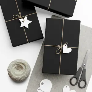 Elegant Black Gift Wrap