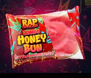Rap Snacks Jumbo Honey Bun Strawberry snack business