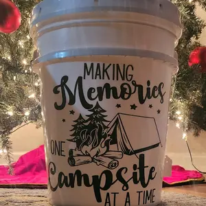 Glow Camping Bucket with Remote