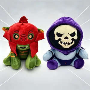 Masters of the Universe He-Man Plush Doll, Soft Toy Figure, Collectible Character Model, Ideal Gift for Kids & Fans
