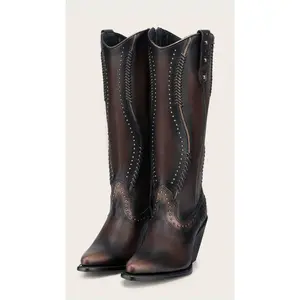 WOMENS CUADRA LUXURY DARK BROWN BOOT