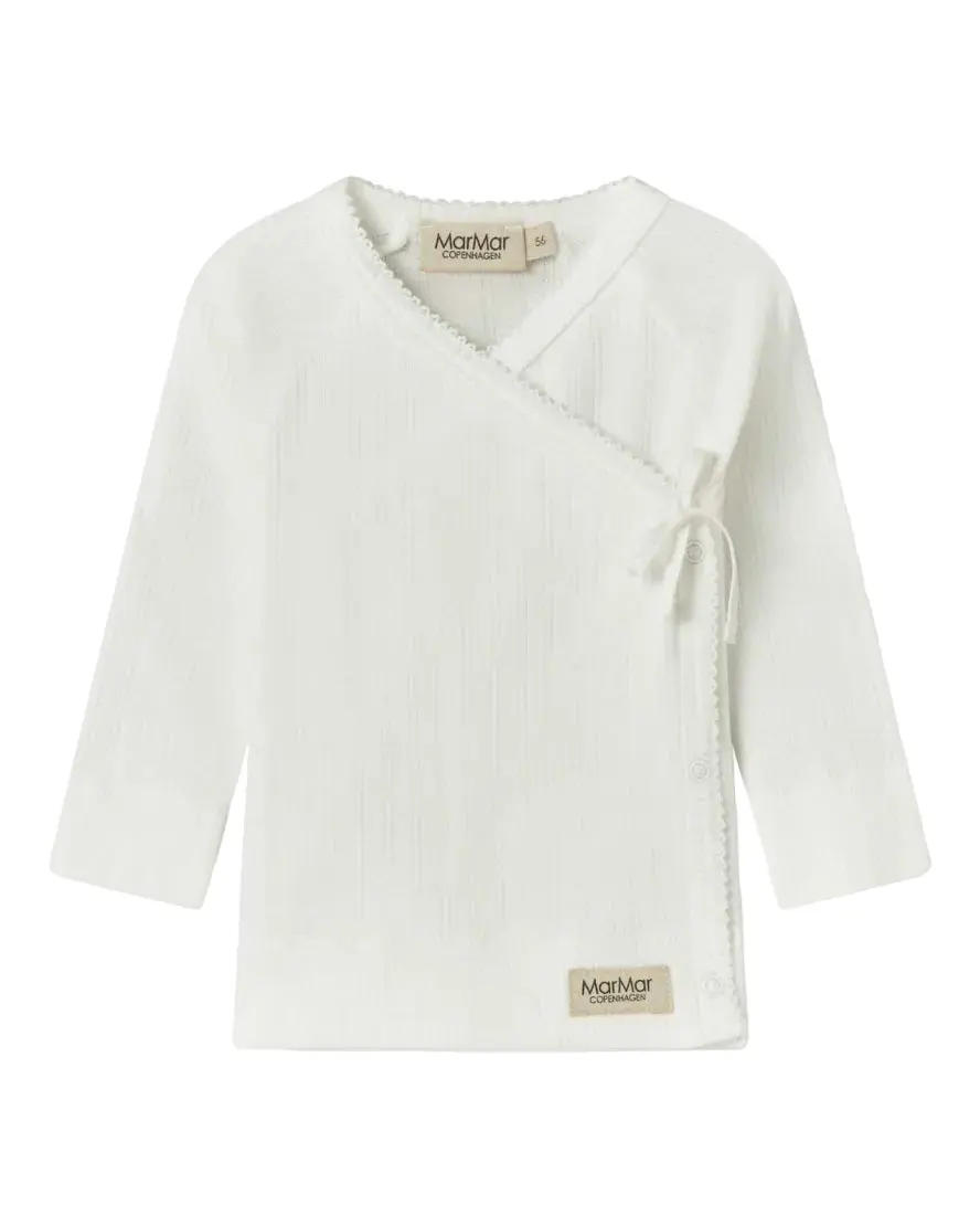 MarMar Copenhagen tuti baby kimono top white