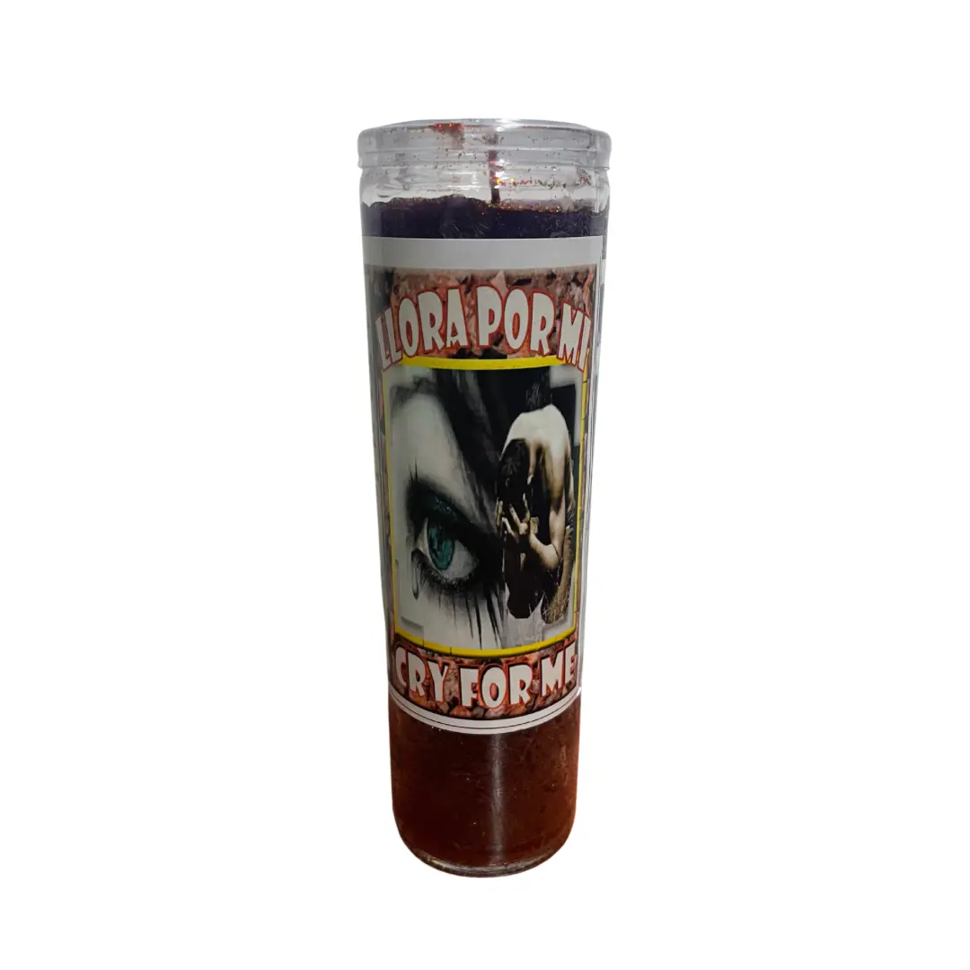 Cry for Me Prepared Candle / Llora Por Mi Veladora Preparada