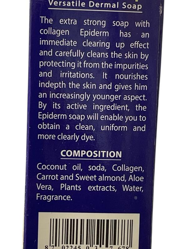 Shalina Epiderm Soap Versatile Dermal 225g - Long Lasting Protection Against Fungal Bacterial & Inflammation Infection 2packs