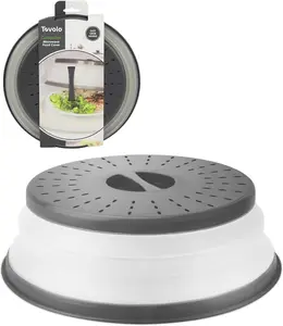 Tovolo Charcoal Microwave Food Cover - Kitchen Appliance Accessory for Microwave Use