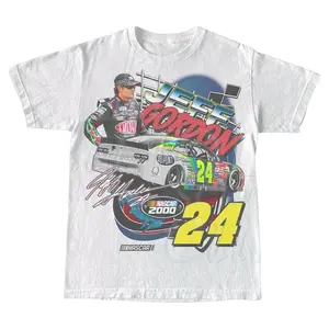 Vintage 90s Jeff Gordon Nascar Tee, Retro Graphic Style Racing Shirt billabongshirts