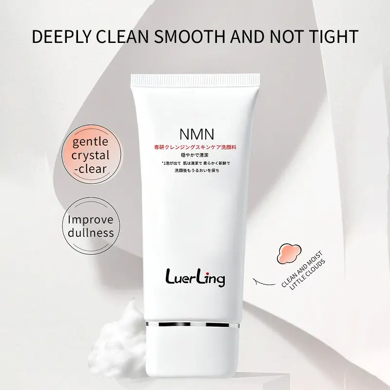 LUERLING Gentle Hydrating Japanese Facial Cleanser - Mild Face Wash to Soothe & Smooth Skin for Daily Refreshing Skincare, Cleansing, Daily Use
