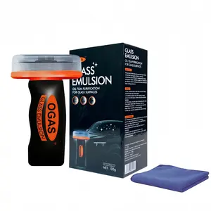 Roll-On Glass Detailing Cream - Erase Oil Stains & Watermarks from Car Windows | No-Trace Formula, Fast & Portable