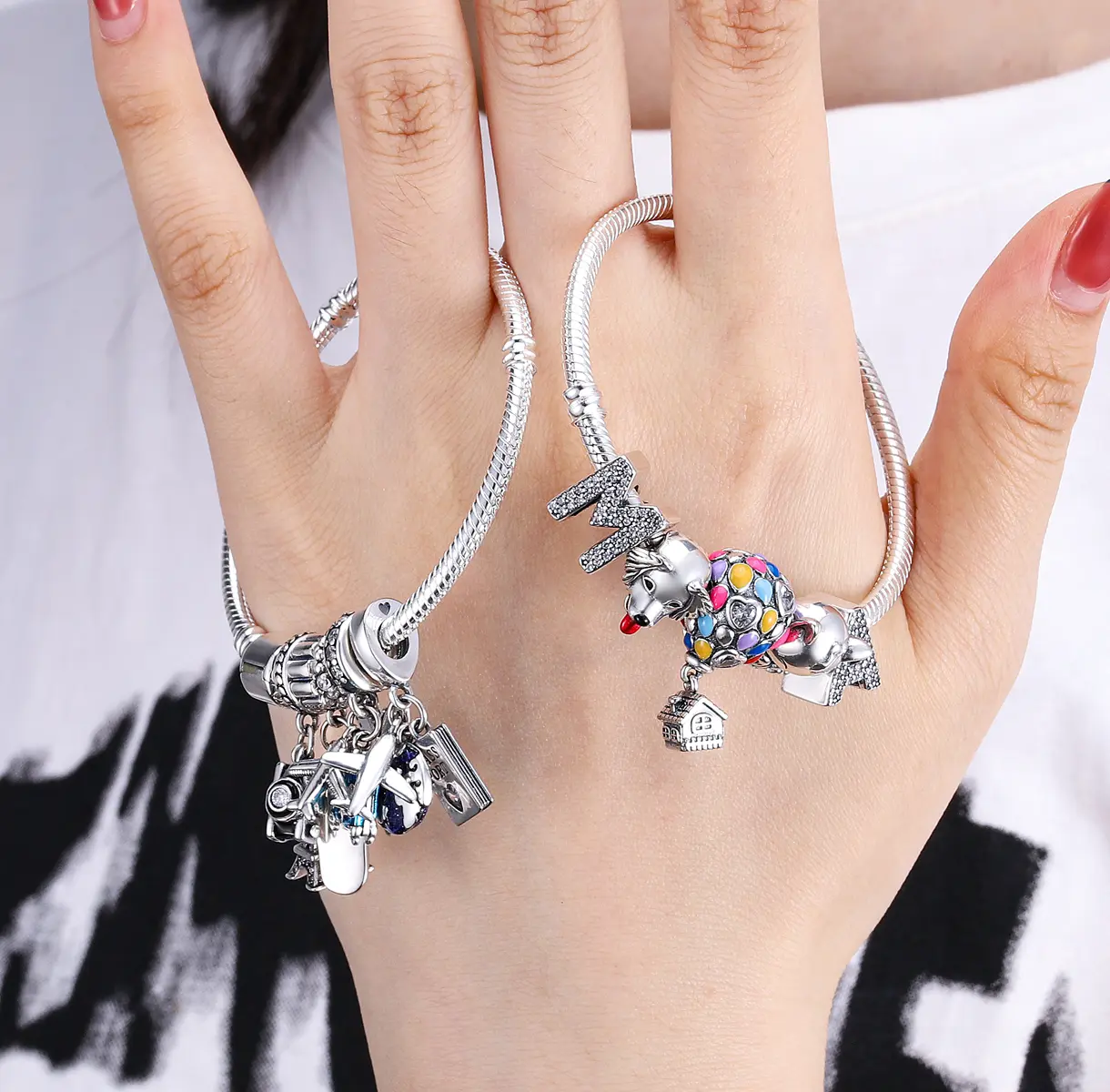 925 Sterling Silver Heart Love Snake Chain Bracelet Infinite Knot Butterfly For Women Fit Original Charms Beads Jewelry Gift 925 Sterling Silver Heart Love Snake Chain Bracelet Infinite Knot Butterfly For Women Fit Original Charms Beads Jewelry Gift