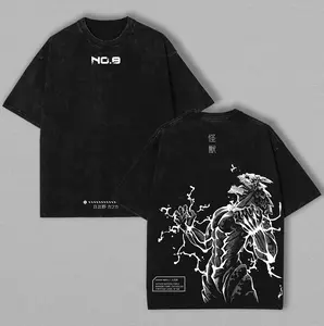 Kaiju No. 8 Tee | Oversized Washed Anime T-Shirt