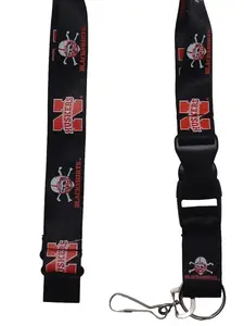 Sport N Huskers Blackshirts Lanyard badge holder
