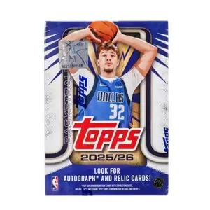 1 2025/2026 Sealed NBA Topps Blaster Box. Sports Trading Cards. See description for more details.