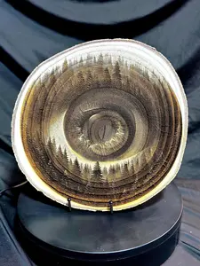Engraved Forest Through the Eye