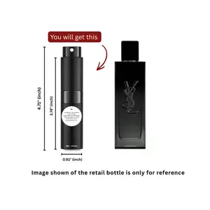 YSL MYSLF for Men Eau de Parfum 8ml / 0.27oz – 100% Original Authentic Decanted Perfume Spray