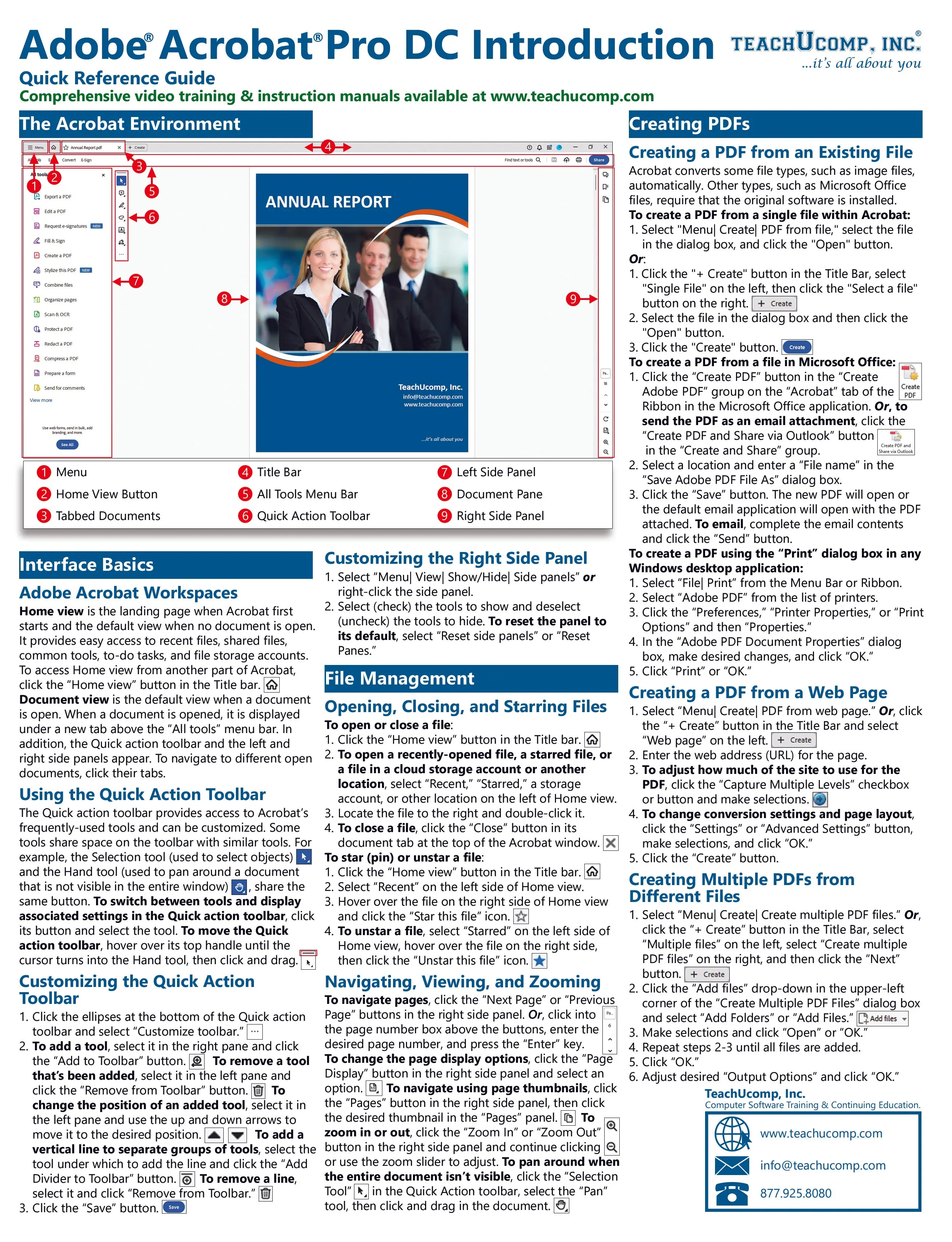 Acrobat DC Quick Reference Guide