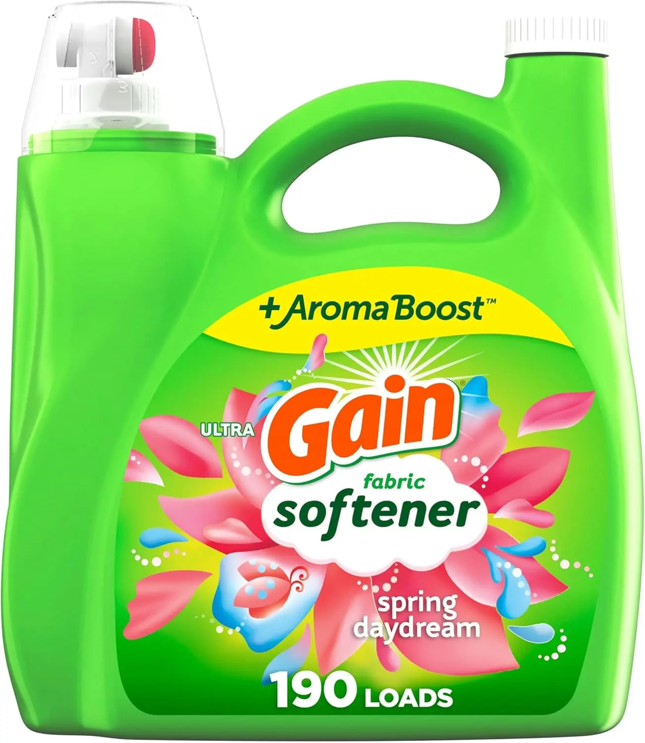 140 FL OZ 190 Loads Spring Daydream Scent Fabric Softener
