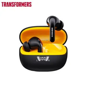 TRANSFORMERS T28PRO In-Ear Wireless Headphones with Bluetooth 5.4, Stable Connection, Immersive Stereo Sound, LED Digital Power Display, Lightweight Comfortable Fit, Wireless Earbuds for Music & Calls, Compatible with Android & iOS