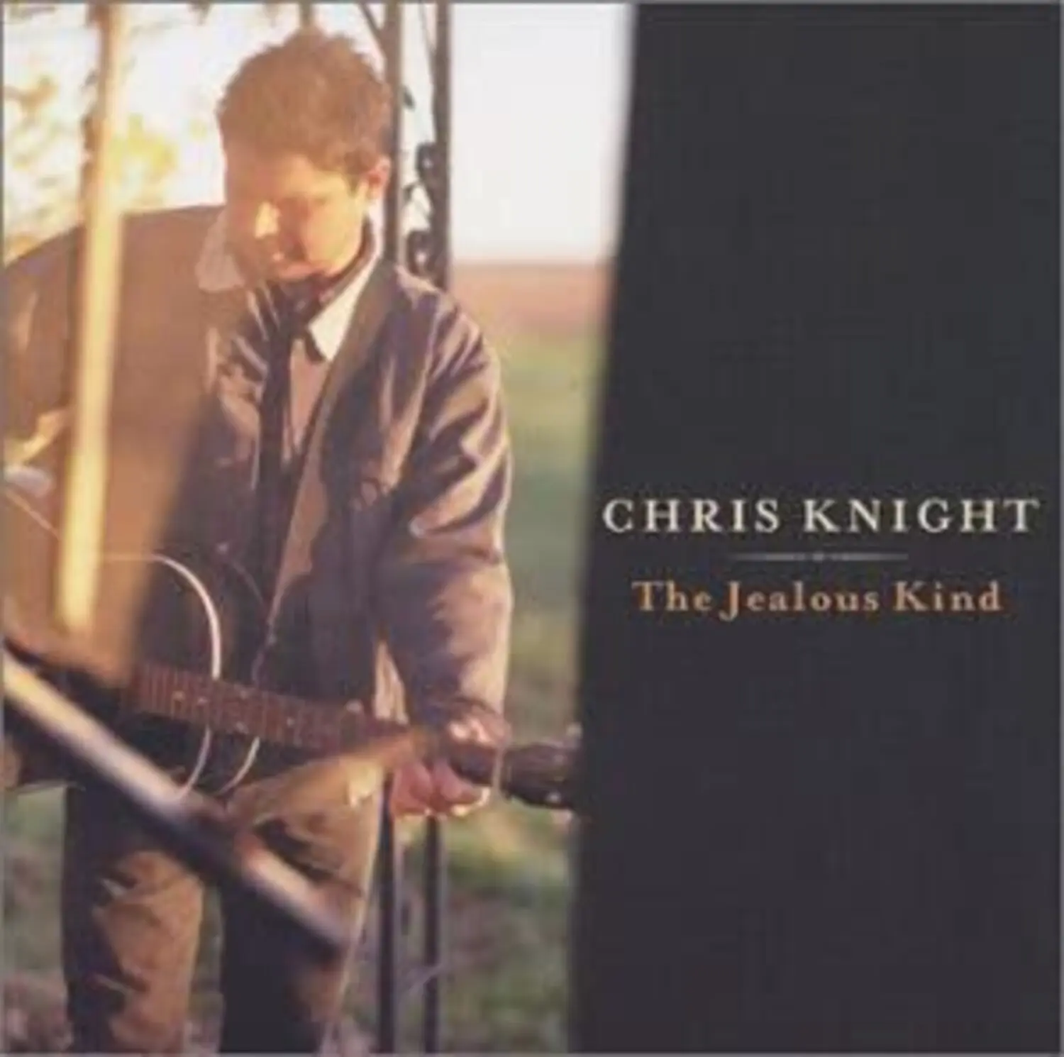 Chris Knight - The Jealous Kind - Black Wax  [VINYL RECORD - LP] Black, Colored Vinyl