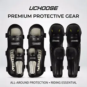 Motorcycle Knee & Elbow Pads, Anti-Collision Safety Protection Gear, Practical Novice Riding Equipment, Suitable for Adults & Teenagers