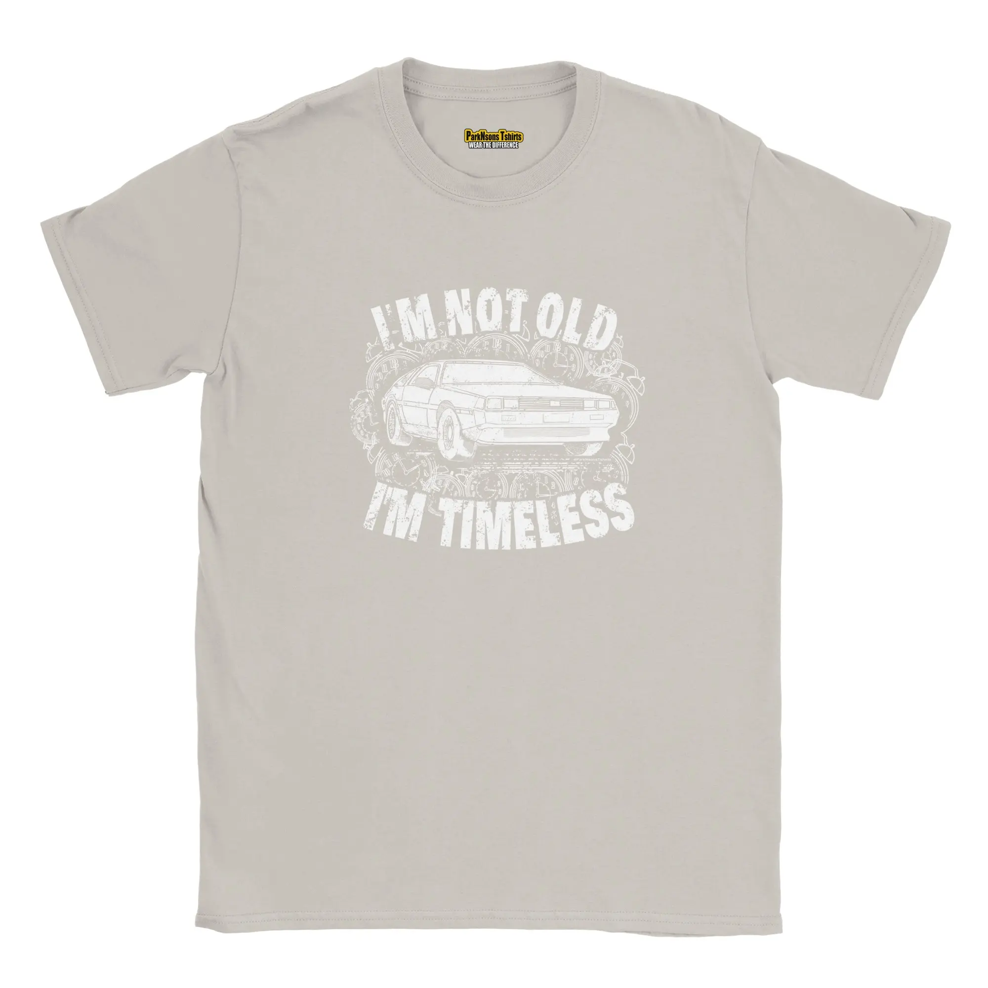 🚗🕒 I'm Not Old, I'm Timeless T-Shirt | Retro DeLorean Design!
