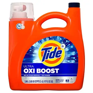 117 oz. HE Ultra Oxi Boost Liquid Laundry Detergent (83-Loads)