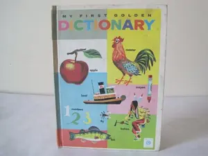 USED-My First Golden Dictionary by Reed (Hardcover)